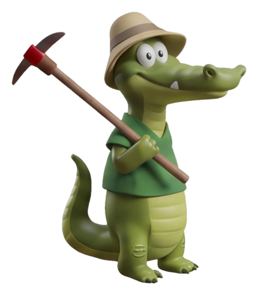 Alligator character