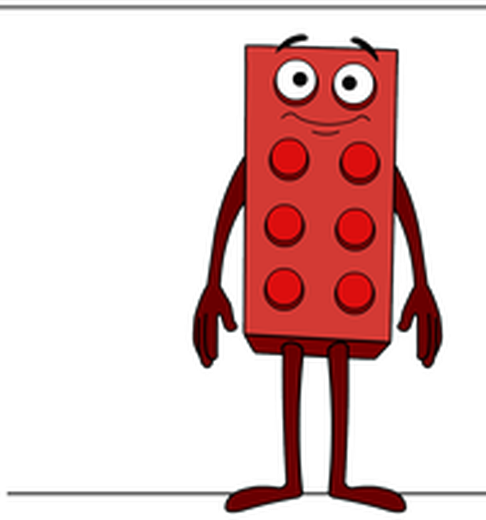 Building block character