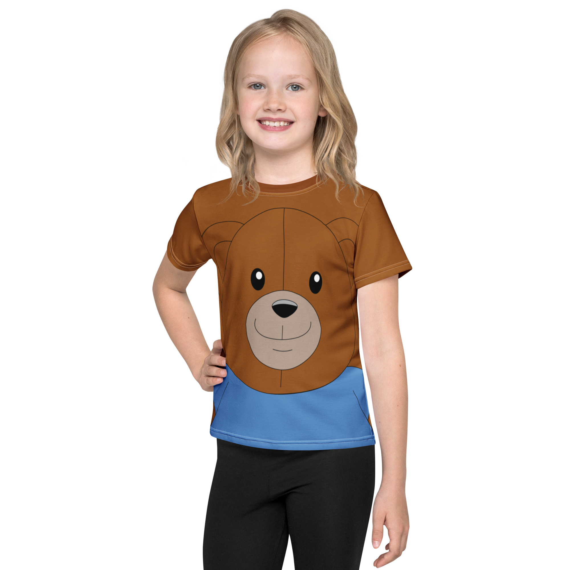 Kids Bear Crew Neck T-Shirt