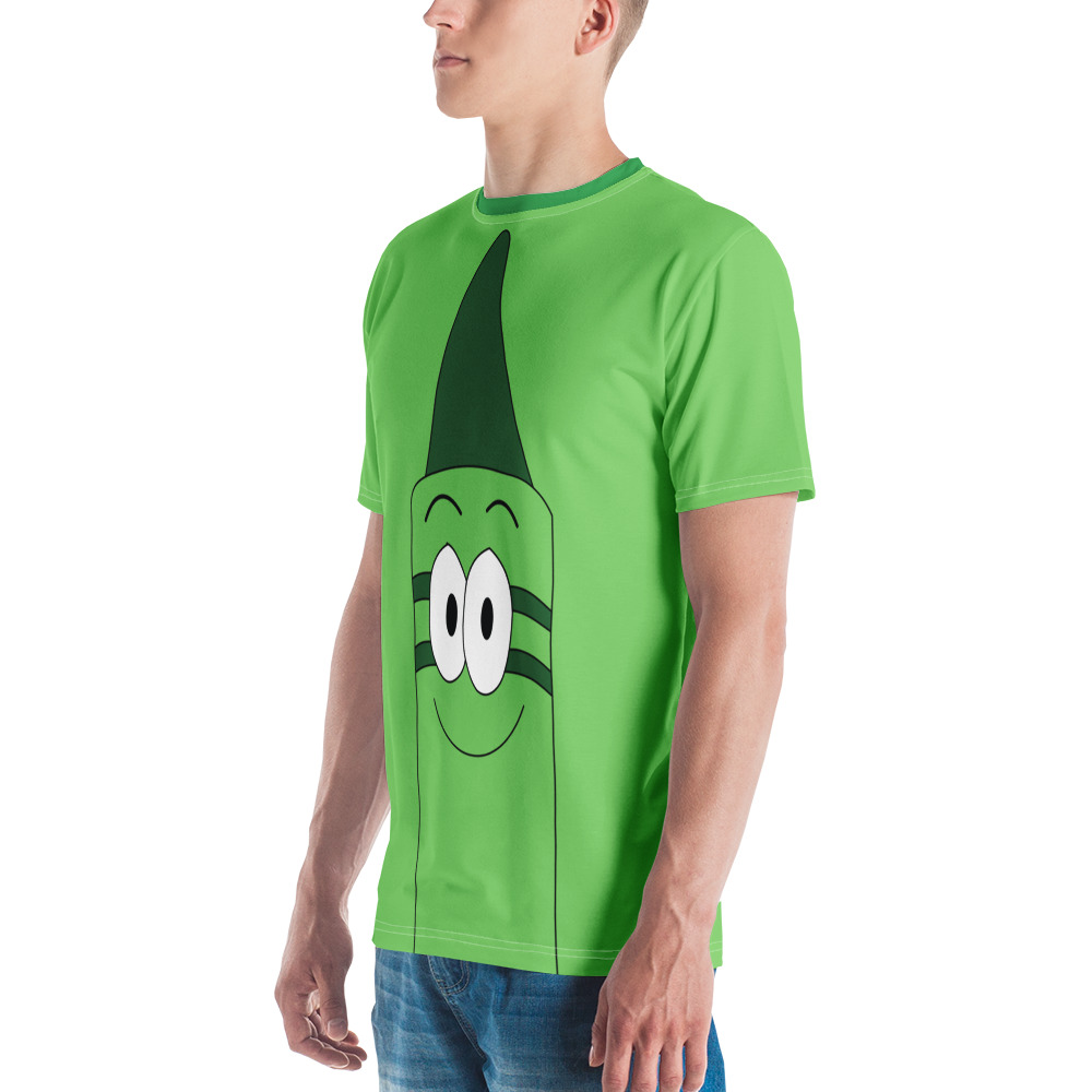 Crayon All-Over Print T-Shirt - Image 4