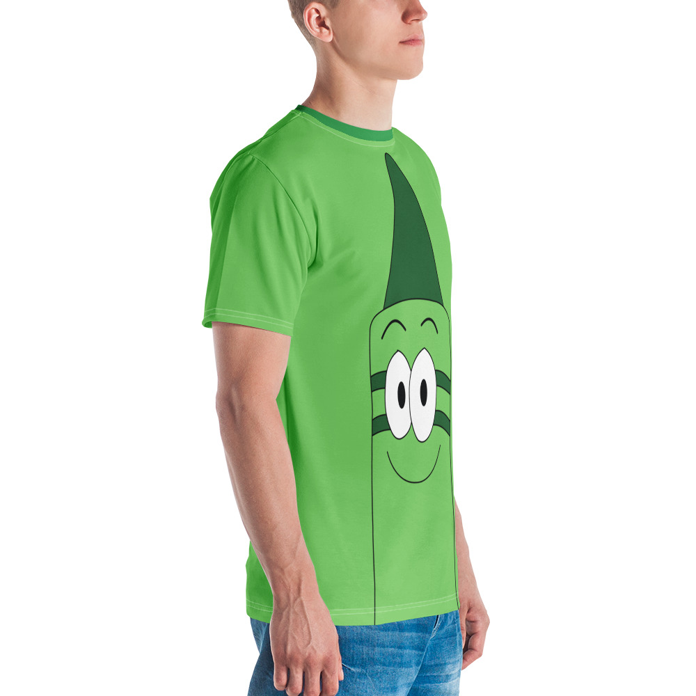 Crayon All-Over Print T-Shirt - Image 3