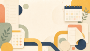 Abstract editorial illustration for a Bed Stuy Kids parent guide