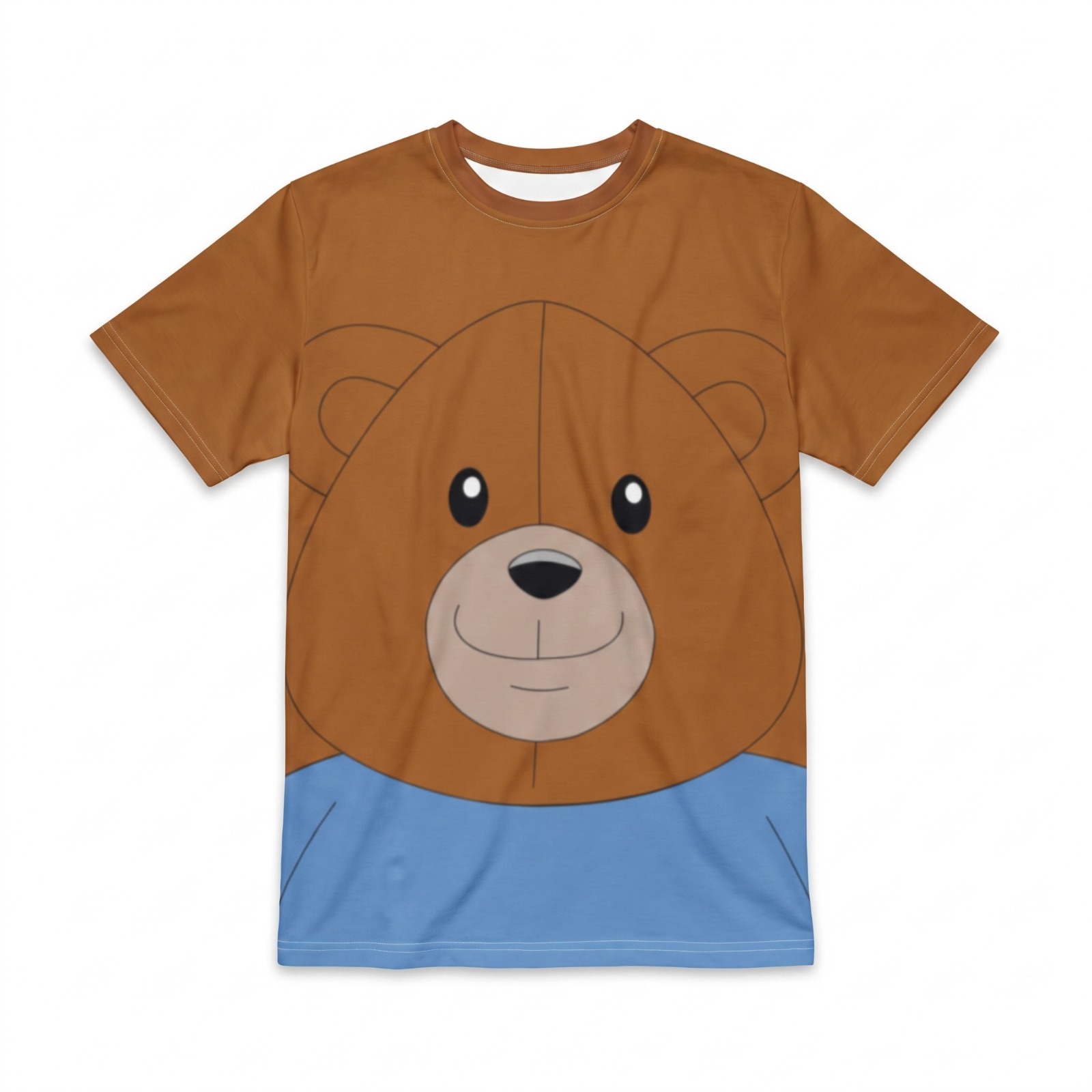 Bear All-Over Print T-Shirt, front view