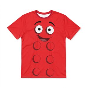Block All-Over Print T-Shirt, front view