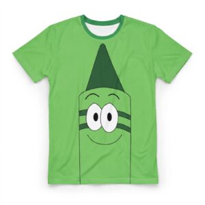 Crayon All-Over Print T-Shirt, front view
