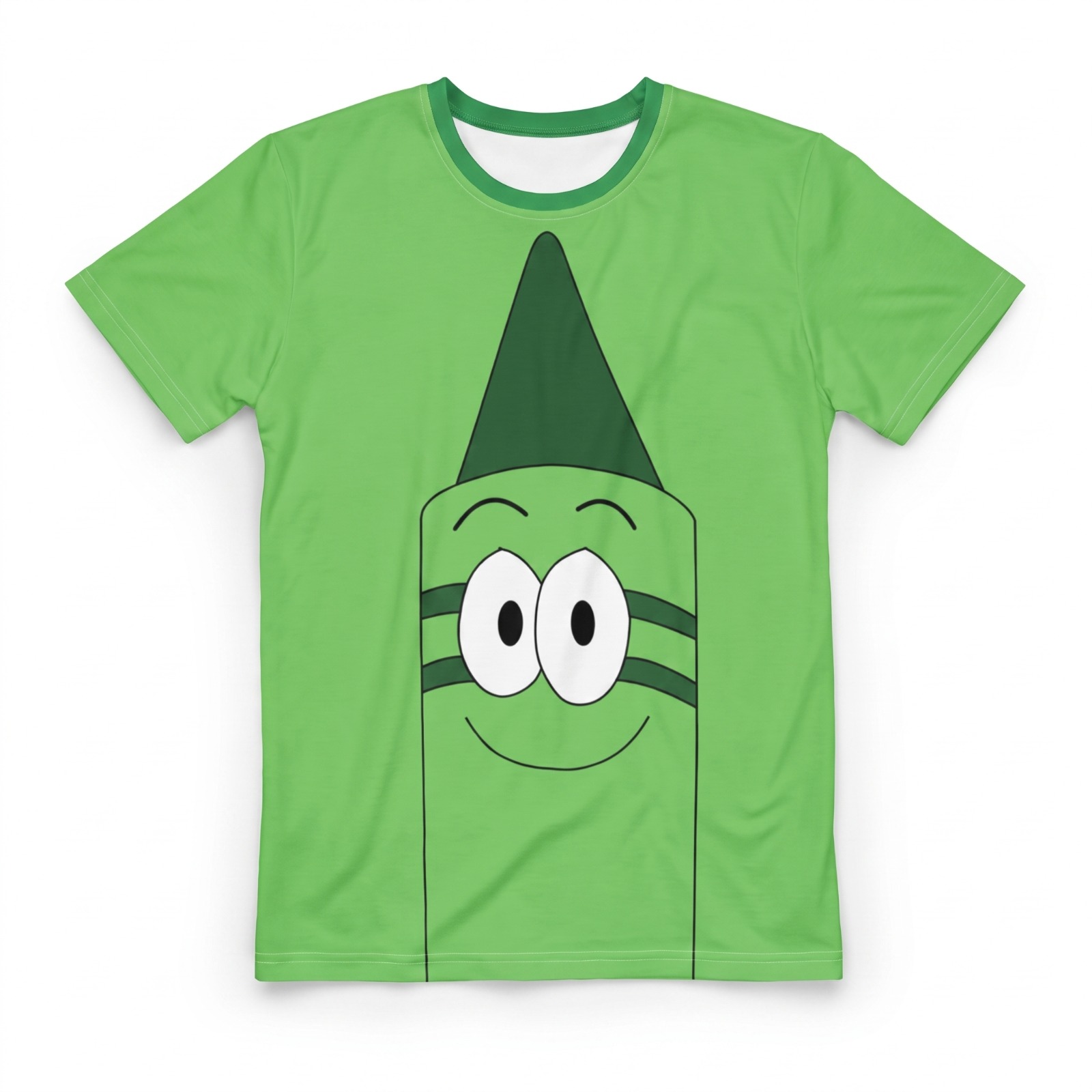 Crayon All-Over Print T-Shirt, front view