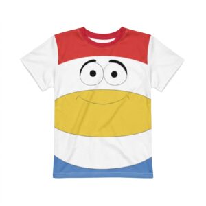 Kids Beach Ball Crew Neck T-Shirt, front view